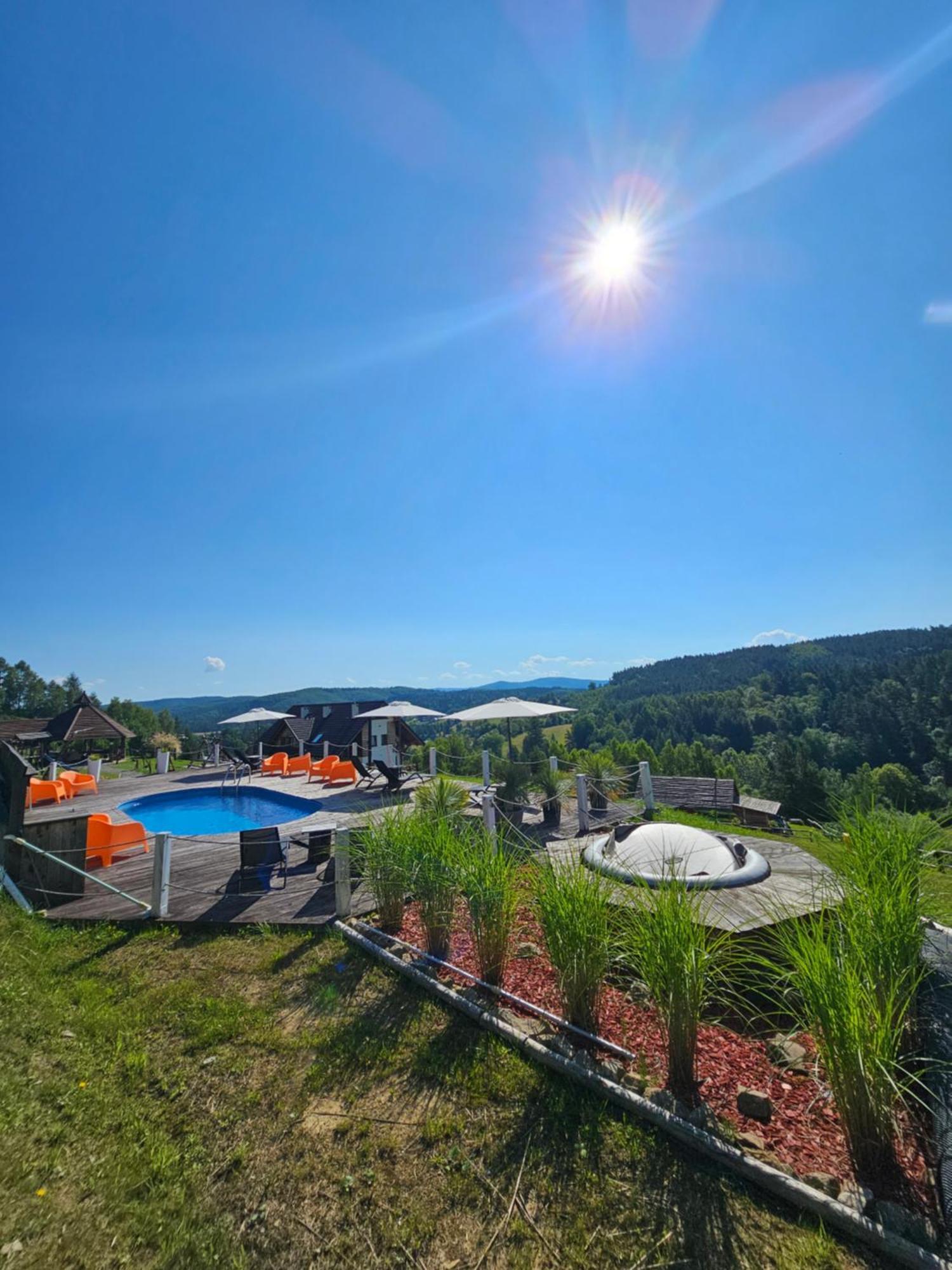 Chata W Bieszczadzie Apartamenty I Domki Z Sauna Bieszczady Polanczyk Ngoại thất bức ảnh
