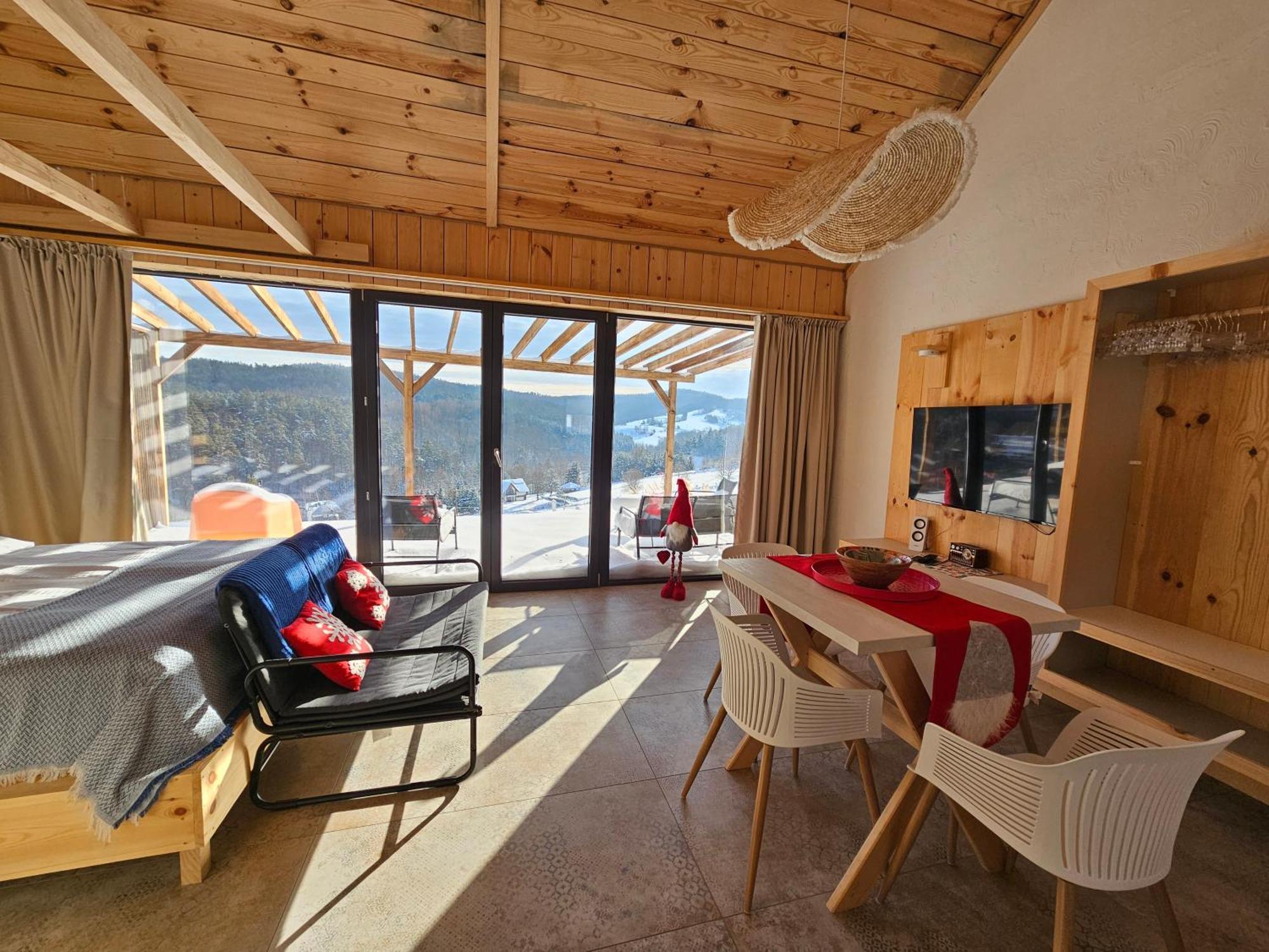 Chata W Bieszczadzie Apartamenty I Domki Z Sauna Bieszczady Polanczyk Ngoại thất bức ảnh